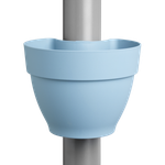 vibia campana pot gouttière 22cm bleu vintage